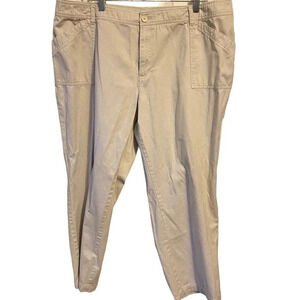 Kim Rogers Cotton Women pants plus size 20WP Pockets Casual